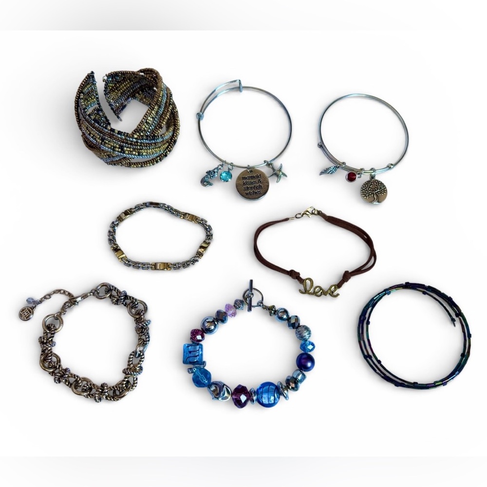 Bundle / Lot of 8 Random Vintage Bracelets